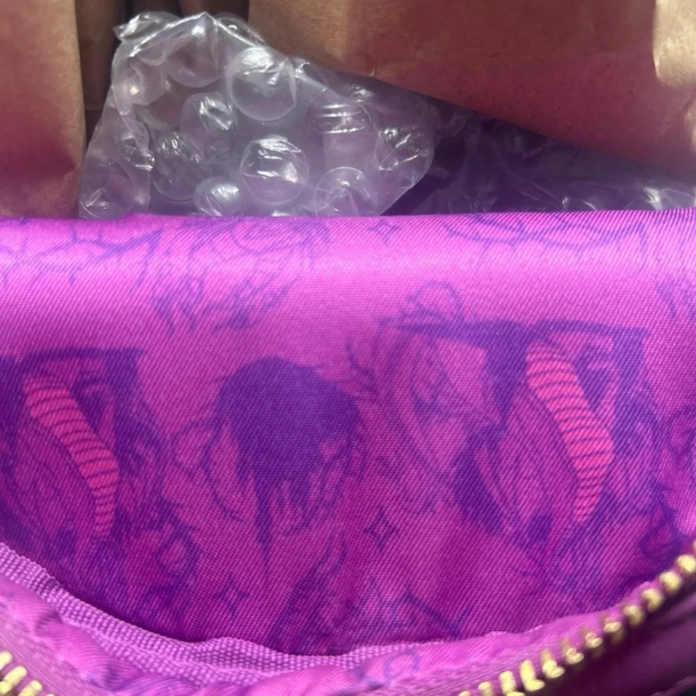 Loungefly Disney Maleficent Dragon Mini Backpack Glow In The Dark Flames - Picture 6 of 9